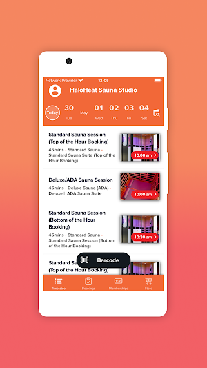 HaloHeat Sauna Studios Screenshot 1