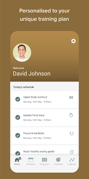 Coach Tom Fitness Screenshot 1