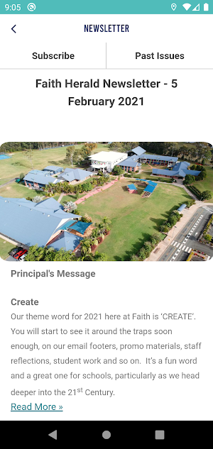 Faith Lutheran College Screenshot 2