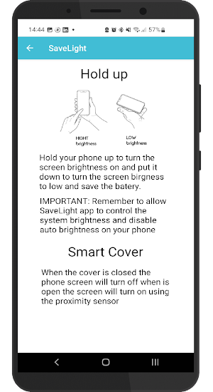 screen on / off IA Screenshot 2