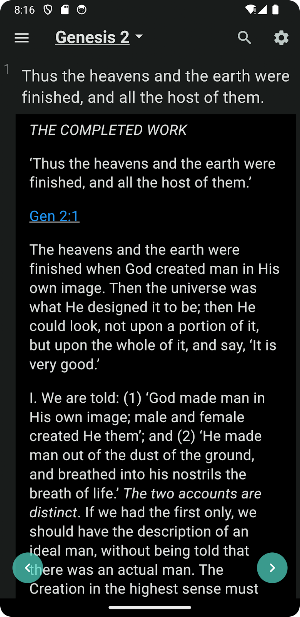 Pastors Pulpit Commentary Screenshot 2