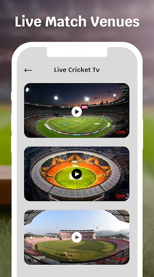 Live Cricket TV & Scores Screenshot 2