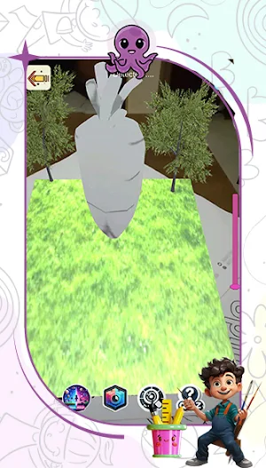 OCTAR: 3D AR Coloring Screenshot 3