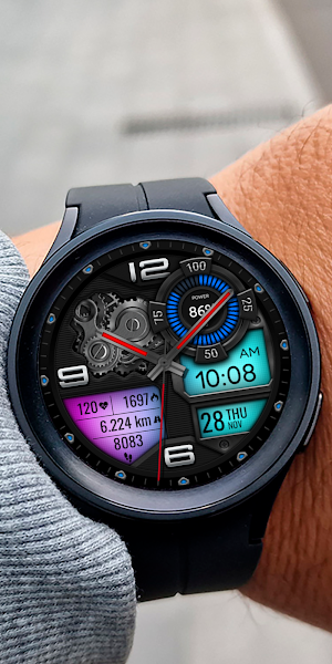 Hybrid GATURAN WS84 Watch face Screenshot 3
