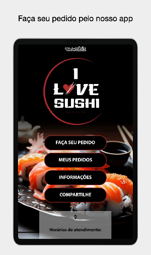 I Love Sushi Delivery Screenshot 3