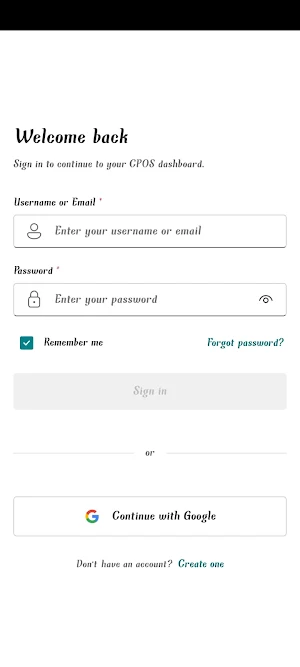 CPOS Simple Retail POS Screenshot 0