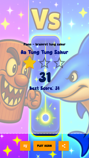 Piano - brainrot tung sahur Screenshot 2