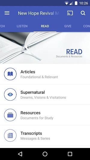 New Hope Revival Ministries Screenshot 2