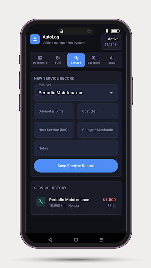 AutoLog: Car & Fuel Tracker Screenshot 3