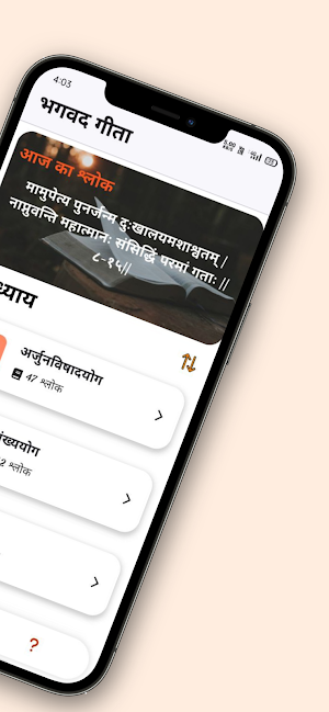 Bhagavad Gita Hindi भगवद् गीता Screenshot 1