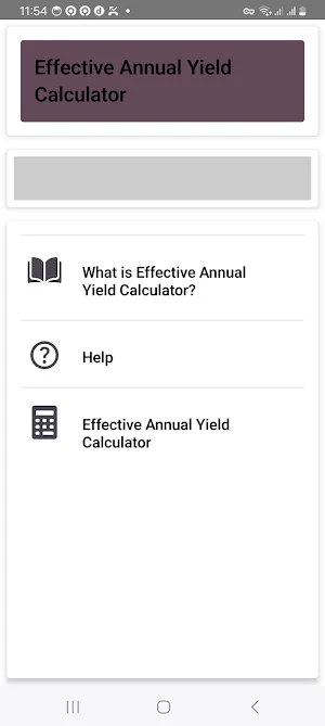 EAY Calculator Screenshot 0