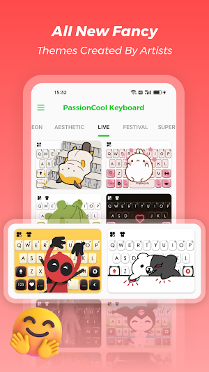 PassionCool Keyboard Screenshot 1