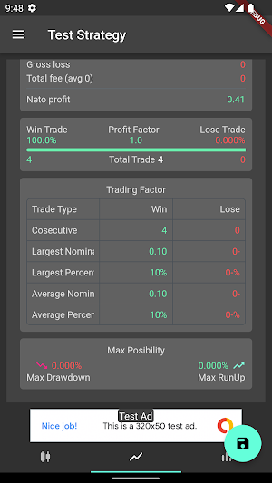 Simple Trading Backtester Screenshot 3