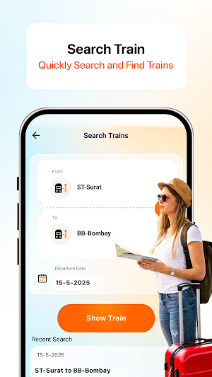 Where is my train - Rail Yatri Screenshot 1