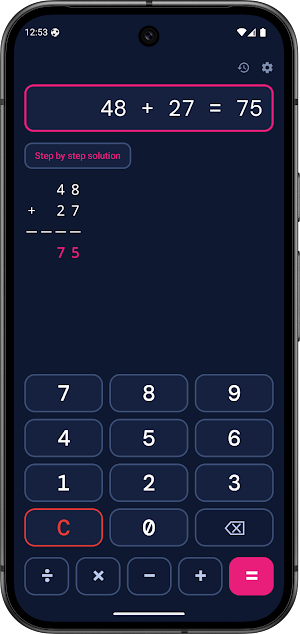 Long Division Calculator Screenshot 3