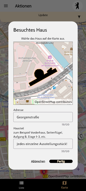 Berliner Sammel-App Screenshot 3