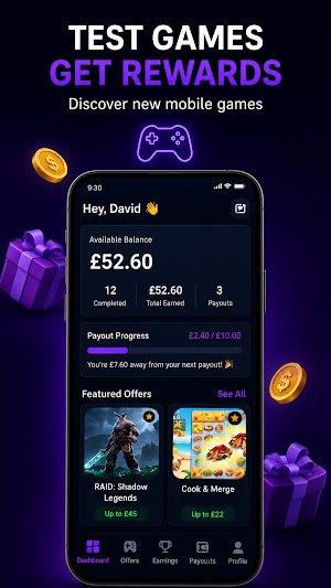 Game2Earn - Test & Reward Screenshot 0