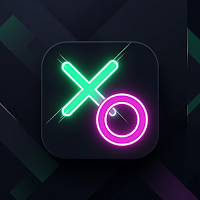Neon Tic Tac Toe - Classic XO