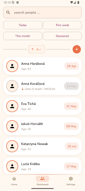 Jubilant: Birthday & Name Day Screenshot 3