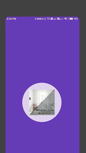 Minimalist Living Room Ideas Screenshot 0