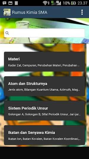 Rumus Kimia SMA Screenshot 3