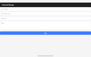 Offline Password Manager Screenshot 2