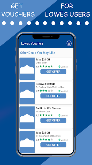 Vouchers for Lowes users Screenshot 2