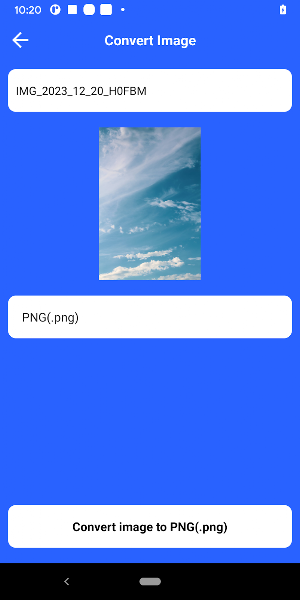 Image Converter - PNG/JPG/JPEG Screenshot 1
