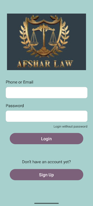 Afshar Law Firm Screenshot 2