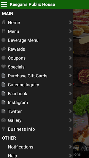Keegan’s Public House Screenshot 1