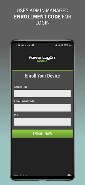 Power LogOn Mobile Screenshot 0