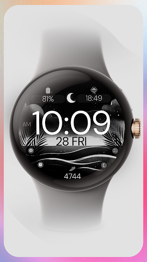 Summer Nights watch face Screenshot 3