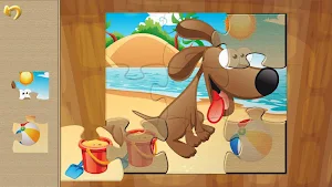 Dog Puzzle Games for Kids: Cute Puppy ❤️🐶 Screenshot 0