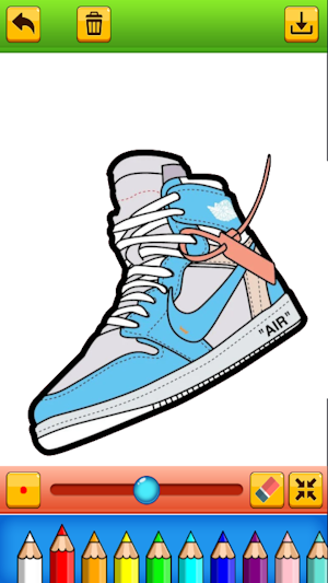 Coloring Sneaker Craft Screenshot 3
