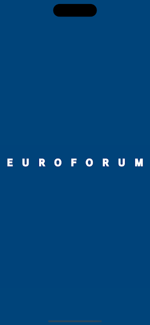 Euroforum App Screenshot 0