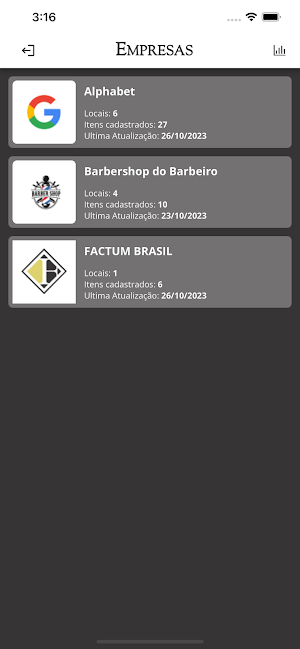 Factum Inventário Screenshot 1