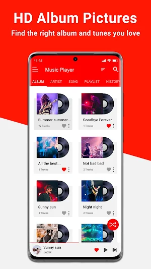 Music Player Acoustic Screenshot 1