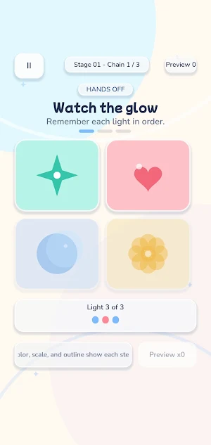 Glow Sequence Screenshot 1
