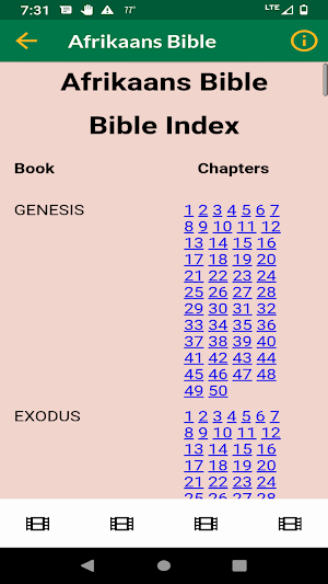 Die Bybel Afrikaans AudioBible Screenshot 2