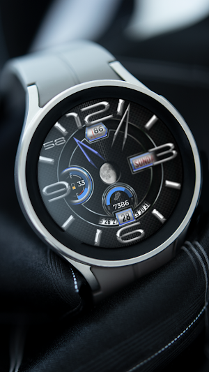 Carbochrome Watch face Screenshot 1