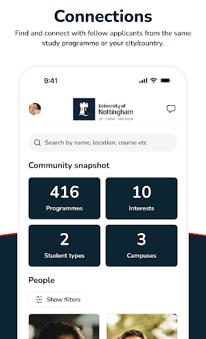 Nottingham CampusConnect Screenshot 2
