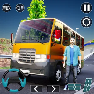 Minibus Simulator City Bus 3D Screenshot 0