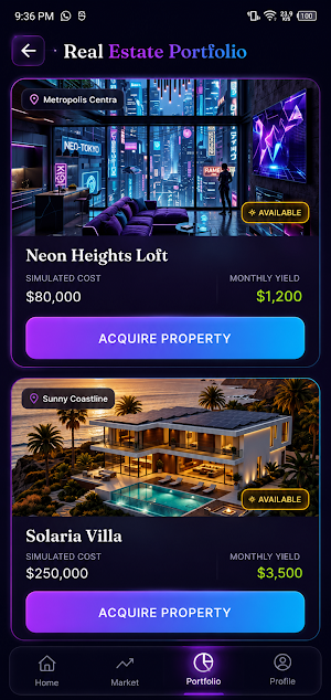WealthForge: Wealth Tycoon Sim Screenshot 2