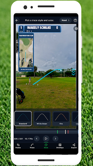 Golf Ball Tracer Screenshot 2