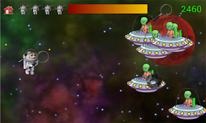 Alien vs Astronaut Game Screenshot 1