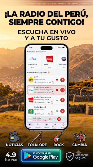 Emisoras del Perú  FM y AM Screenshot 0