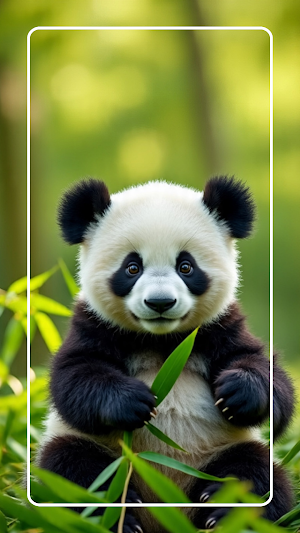 Cute Panda Wallpaper App Screenshot 2