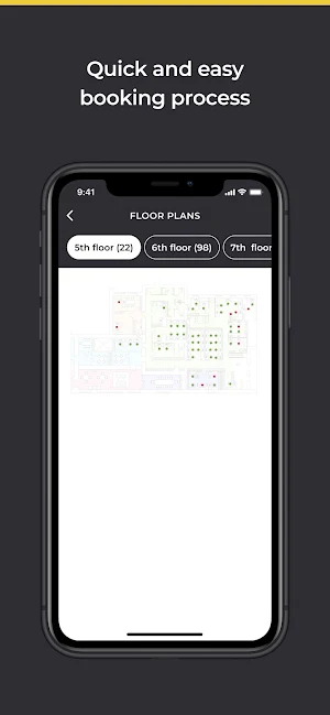 OpenSensors Booking Screenshot 3