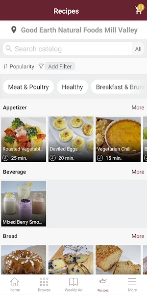Good Earth Natural Foods Screenshot 2