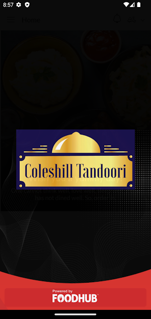 Coleshill Tandoori Screenshot 0